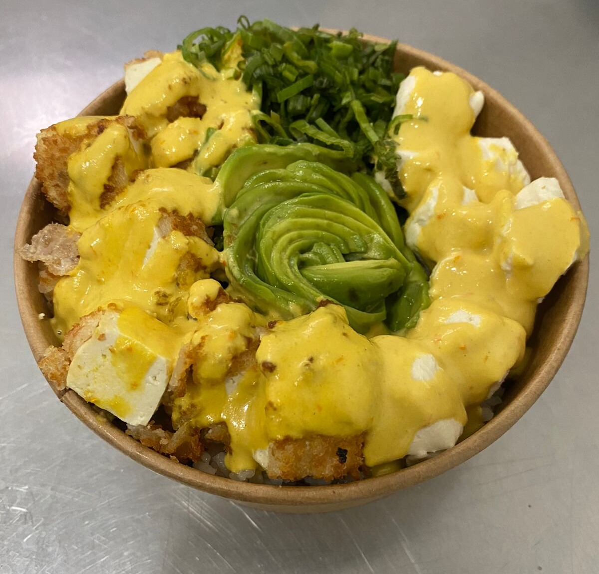 Gohan Tofu Furay Huancaina