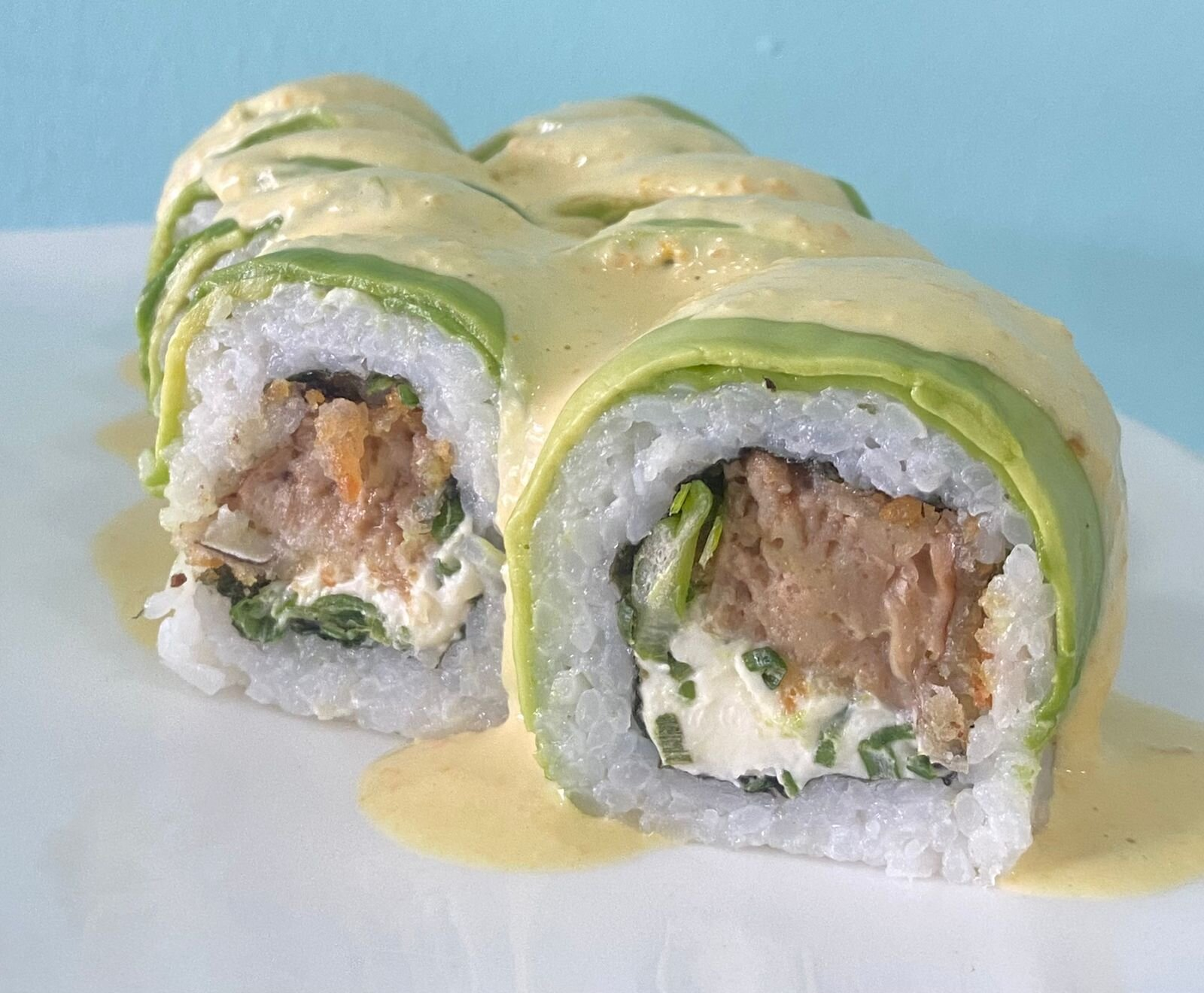 Avocado Seitan Huancaina
