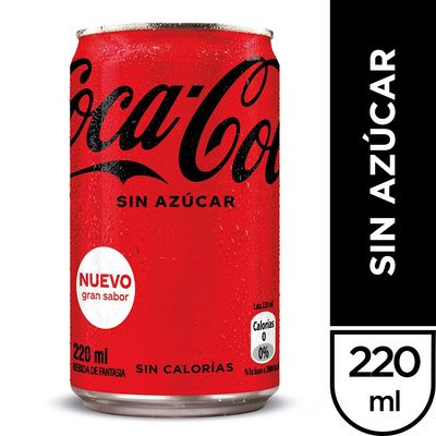 COCA COLA ZERO 220 ml