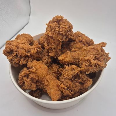 Alitas crujientes de pollo