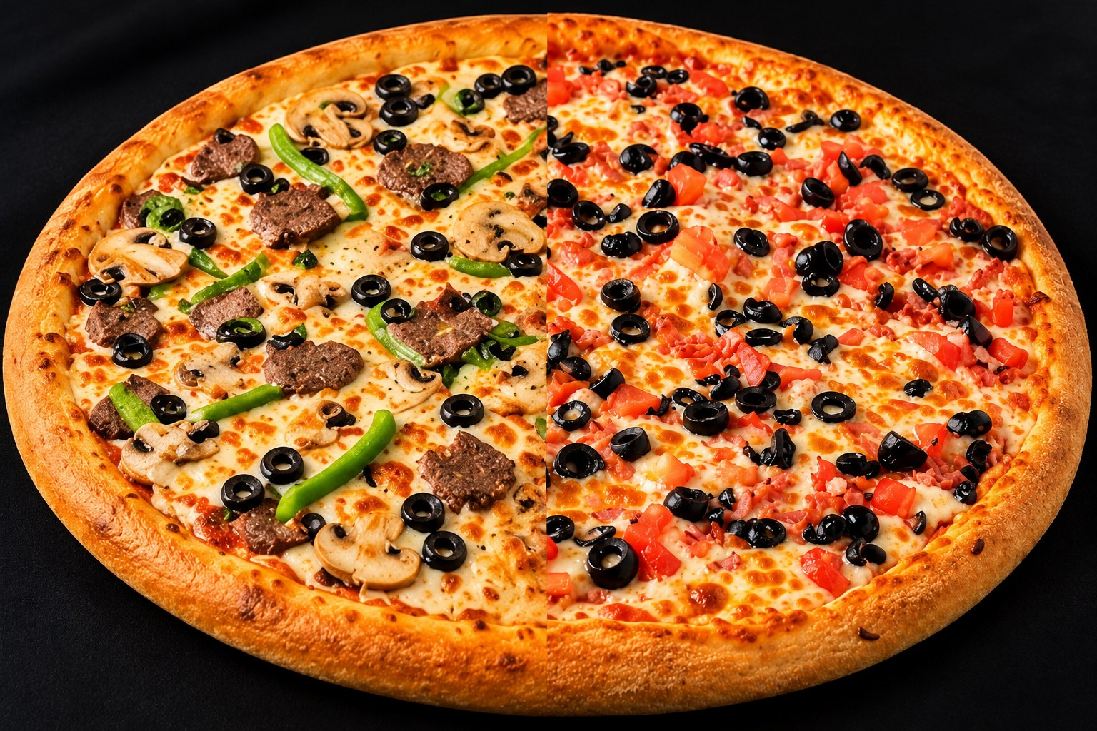 Pizza Mitad/Mitad 🍕