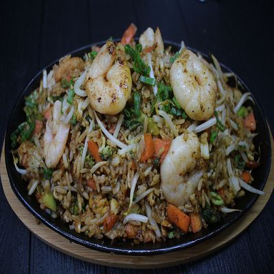 Arroz Chaufan de Camarón