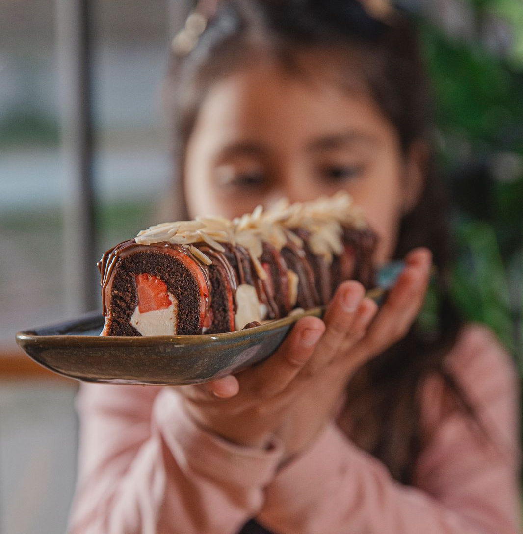 Besos de chocolate