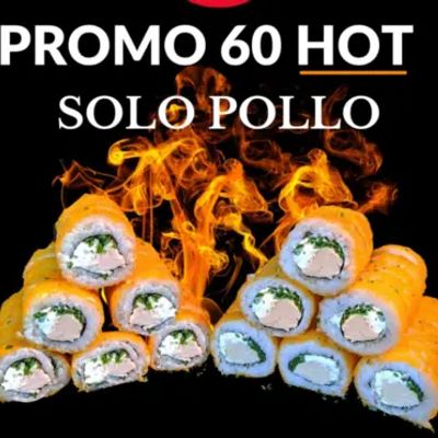 Promo 60 Piezas HOT Solo Pollo