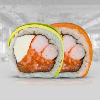 EBI SAKE (ENV. EN PALTA O SALMÓN)