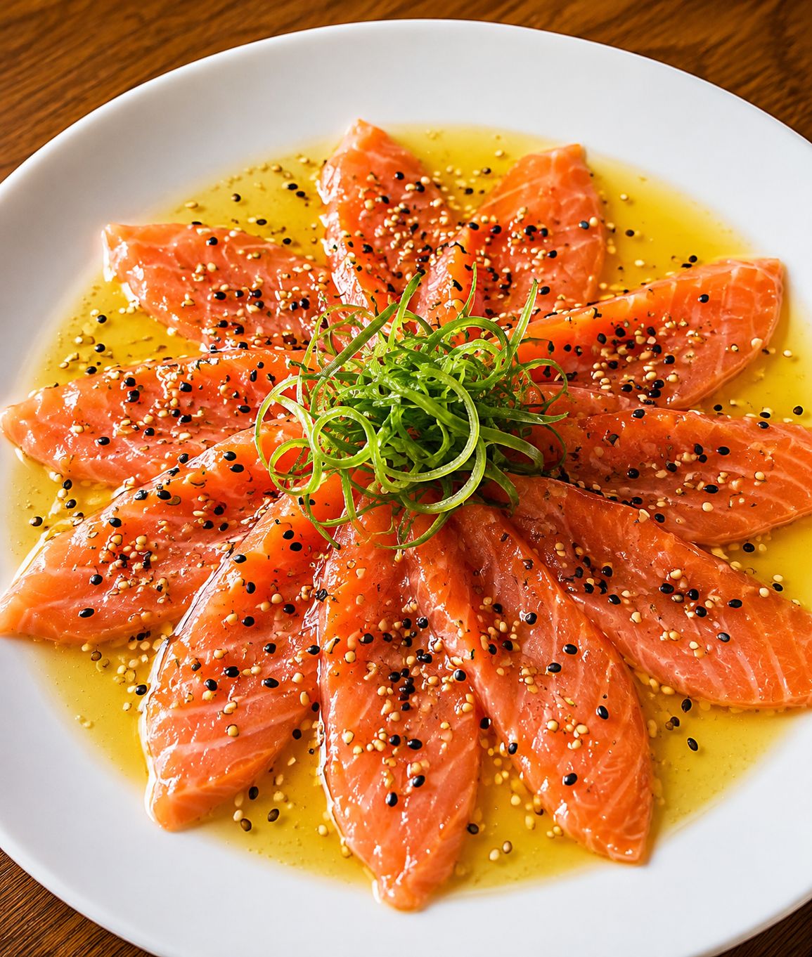 Tiradito de Salmón Nikkei