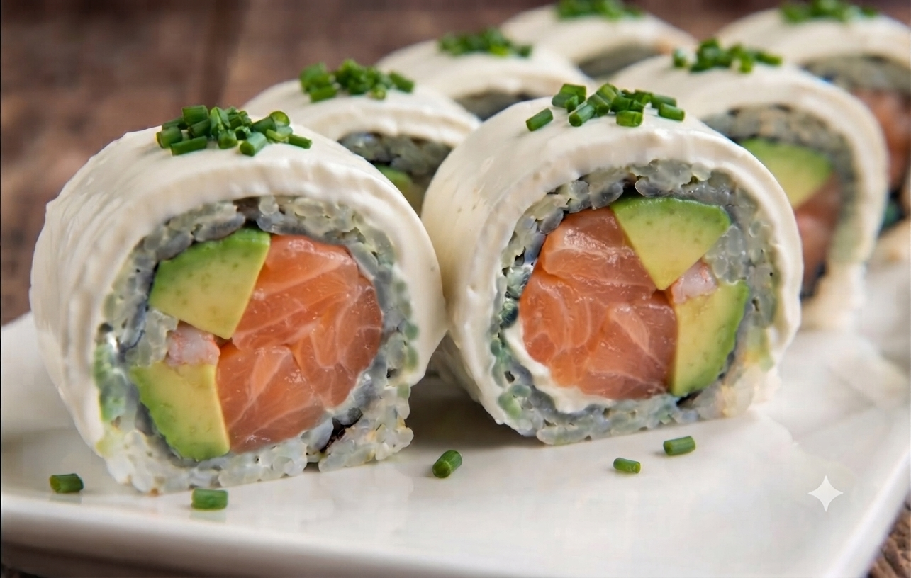 Cheese Sake Roll 