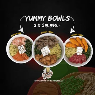 PROMOCION 2 BOWLS